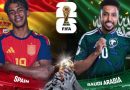 আজ রাতে স্পেন-সৌদিহাইভোল্টেজ ম্যাচ